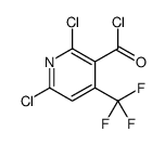 2,6-dichloro-4-(trifluoromethyl)pyridine-3-carbonyl chloride