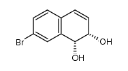 (+)-cis-(1R,2S)-dihydroxy-1,2-dihydro-7-bromonaphthalene