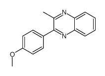 2-(4-methoxyphenyl)-3-methylquinoxaline