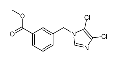 3-(4,5-二氯咪唑-1-基甲基)苯甲酸甲酯