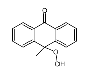 10-hydroperoxy-10-methylanthracen-9-one
