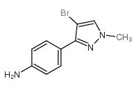 4-(4-溴-1-甲基-1H-吡唑-3-基)苯胺