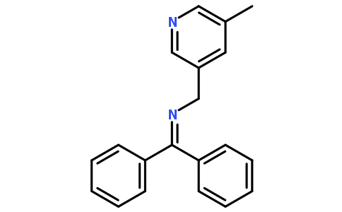 N-(二苯基亚甲基)-N-[(5-甲基吡啶-3-基)甲基]胺