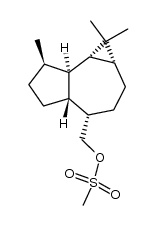 ((1aR,4S,4aR,7R,7aR,7bS)-1,1,7-trimethyldecahydro-1H-cyclopropa[e]azulen-4-yl)methyl methanesulfonate