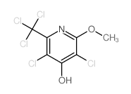 3,5-dichloro-2-methoxy-6-(trichloromethyl)-1H-pyridin-4-one