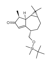 (1aR,4S,7S,7aR,7bR)-4-(((tert-butyldimethylsilyl)oxy)methyl)-1,1,7-trimethyl-1a,2,3,4,7,7a-hexahydro-1H-cyclopropa[e]azulen-6(7bH)-one
