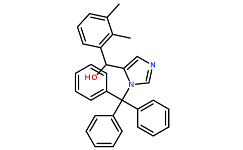 1H-咪唑-4-甲醇, ALPHA-(2,3-二甲基苯基)-1-(三苯甲基)-