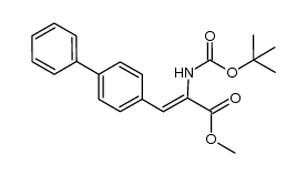 (Z)-methyl 3-([1,1'-biphenyl]-4-yl)-2-((tert-butoxycarbonyl)amino)acrylate