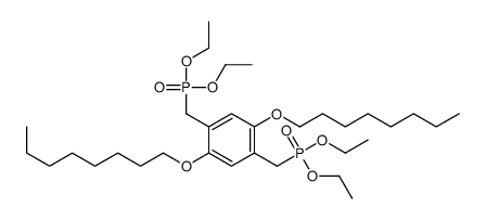 [[2,5-双(辛基氧基)-1,4-亚苯基]双(亚甲基)]双磷酸四乙酯