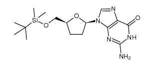 2-amino-9-((2R,5S)-5-(((tert-butyldimethylsilyl)oxy)methyl)tetrahydrofuran-2-yl)-1H-purin-6(9H)-one