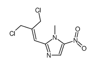 2-[3-chloro-2-(chloromethyl)prop-1-enyl]-1-methyl-5-nitroimidazole