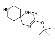 tert-butyl N-[(4-hydroxypiperidin-4-yl)methyl]carbamate