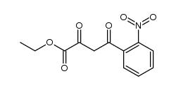 4-(2-nitrophenyl)-2,4-dioxobutanoic acid ethyl ester