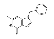 1-benzyl-6-methyl-1H-pyrrolo[3,2-c]pyridin-4(5H)-one