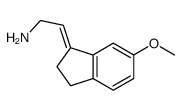 (2E)-2-(6-methoxy-2,3-dihydroinden-1-ylidene)ethanamine