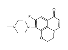 (S)-9-氟-3-甲基-10-(4-甲基哌嗪-1-基)-2H-[1,4]恶嗪并[2,3,4-ij]喹啉-7(3H)-酮