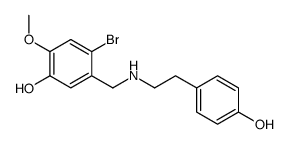 4-bromo-5-((4-hydroxyphenethylamino)methyl)-2-methoxyphenol