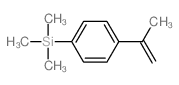 trimethyl-(4-prop-1-en-2-ylphenyl)silane