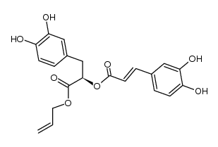(R,E)-1-(allyloxy)-3-(3,4-dihydroxyphenyl)-1-oxopropan-2-yl 3-(3,4-dihydroxyphenyl)acrylate