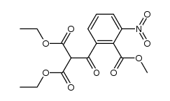 (2-methoxycarbonyl-3-nitro-benzoyl)-malonic acid diethyl ester