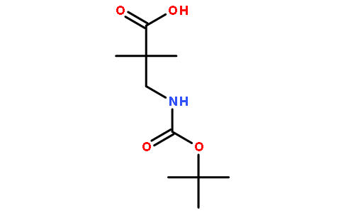 Boc-3-氨基-22-二甲基-丙酸