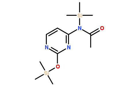 乙酰胺,  N-(三甲基甲硅烷基)-N-[2-[(三甲基甲硅烷基)氧代]-4-嘧啶基]-