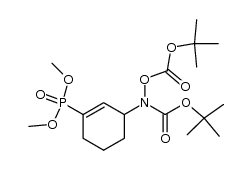 dimethyl {3-[(tert-butoxycarbonyl)(tert-butoxycarbonyloxy)amino]-1-cyclohexen-1-yl}phosphonate