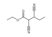2,3-dicyano-valeric acid ethyl ester