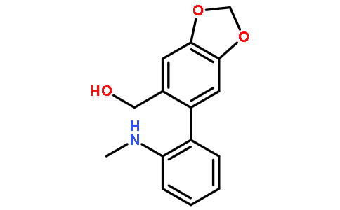 6-[2-(甲基氨基)苯基]-1,3-苯并二氧戊环-5-甲醇