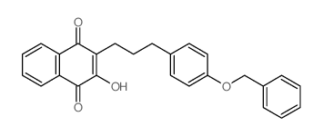 4-hydroxy-3-[3-(4-phenylmethoxyphenyl)propyl]naphthalene-1,2-dione