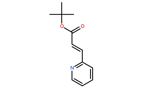 (E)-3-(吡啶-2-基)丙烯酸叔丁酯