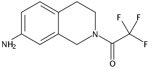 7-氨基-1,2,3,4-2-三氟乙酰基四氢异喹啉