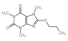 1,3,7-trimethyl-8-propoxypurine-2,6-dione