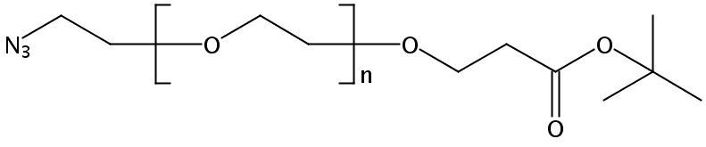 叠氮十二聚乙二醇丙酸叔丁酯