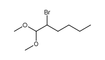 α-bromohexanal dimethylacetal