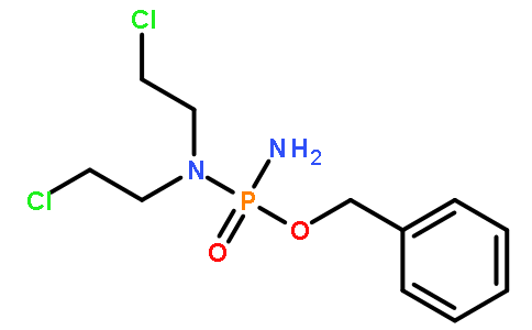 N-[amino(phenylmethoxy)phosphoryl]-2-chloro-N-(2-chloroethyl)ethanamine
