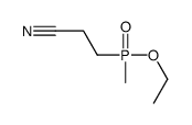 3-[ethoxy(methyl)phosphoryl]propanenitrile