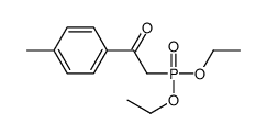 2-diethoxyphosphoryl-1-(4-methylphenyl)ethanone