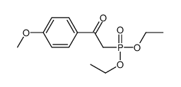 2-diethoxyphosphoryl-1-(4-methoxyphenyl)ethanone