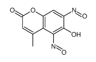 6-hydroxy-4-methyl-5,7-dinitrosochromen-2-one