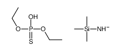 diethoxy-hydroxy-sulfanylidene-λ5-phosphane,trimethylsilylazanide