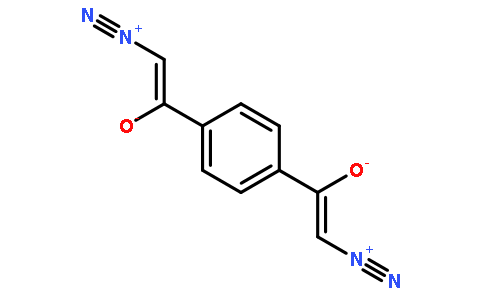 1,1'-[苯-1,4-二基二(2-羰基乙-2-基-1-亚基)]二重氮基烯正离子