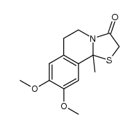 8,9-dimethoxy-10b-methyl-6,10b-dihydro-5H-thiazolo[2,3-a]isoquinoline-3-one