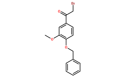 4-(苄氧基)-3-甲氧基苯甲酰甲基溴化物