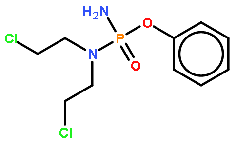 N-[amino(phenoxy)phosphoryl]-2-chloro-N-(2-chloroethyl)ethanamine