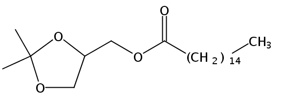 (2,2-二甲基-1,3-二氧戊环-4-基)甲基棕榈酸酯