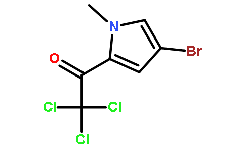 1-(4-bromo-1-methylpyrrol-2-yl)-2,2,2-trichloroethanone