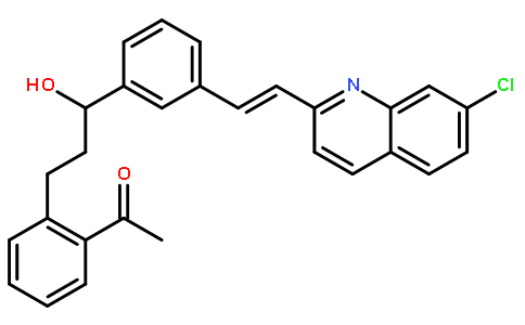 1-[2-[(3S)-3-[3-[(1E)-2-(7-氯-2-喹啉基)乙烯基]苯基]-3-羟基丙基]苯基]乙酸酯