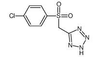 5-[(4-chlorophenyl)sulfonylmethyl]-2H-tetrazole