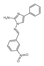 2-amino-1-(3-nitrobenzylidene)-4-phenylimidazole